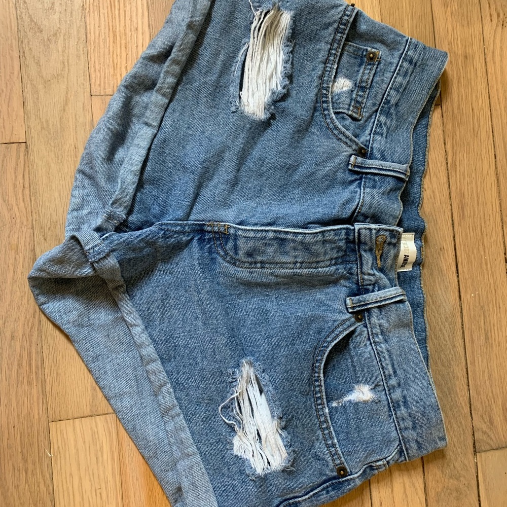 Jean shorts